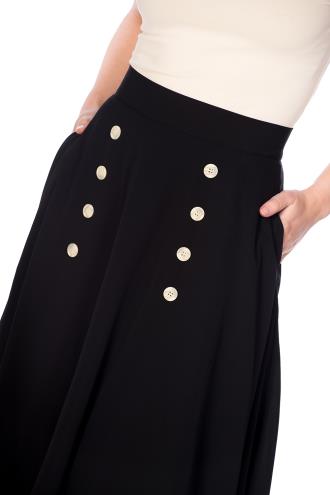 Dancing Days Vintage Flared Cute As A Button Skirt - Available in 7 Colours