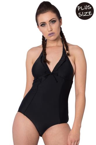 Banned Bell Tower Plus Size One Piece Swimsuit