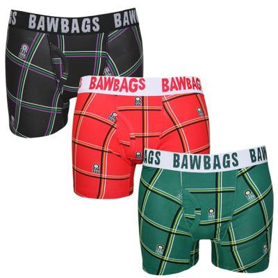BawBags 3 pack Boxers - Tartan