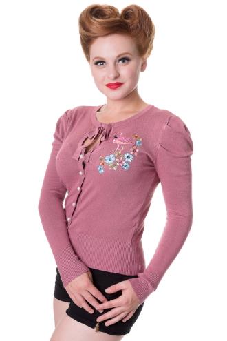 Banned Flamingo Vintage Cardigan