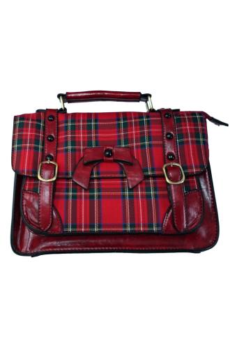 Banned Buckle With Bow Retro Handbag - 9 Colours 