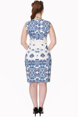 Banned Follow You Midi Dress - Blue or White