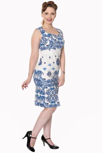 Banned Follow You Midi Dress - Blue or White