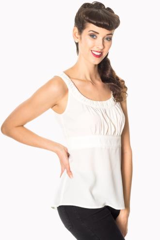 Banned Be Good To Me Vintage Retro Womens Vest Top - 4 Colours