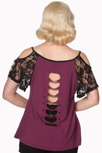 Banned Aura Gothic Alternative Top