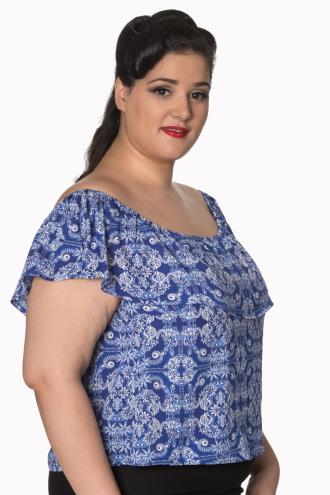 Banned Celestial PLUS SIZE Off Shoulder Top