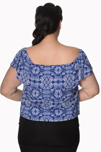 Banned Celestial PLUS SIZE Off Shoulder Top