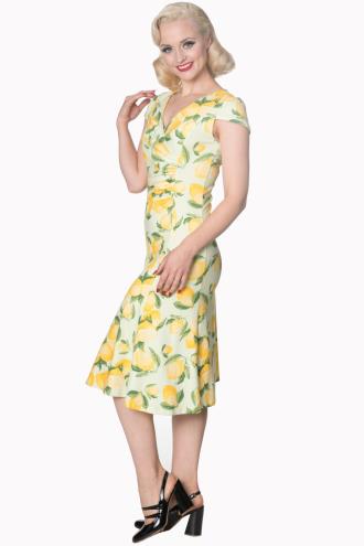 Banned Lagoon Lemon Dress
