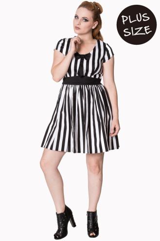 Banned Heart To Heart Mini Dress - Plus Size