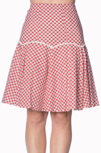 Banned Ditsy Daisy Skirt