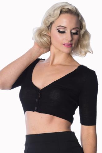 Banned Bobby Basic Cardigan - Available in 16 colours 