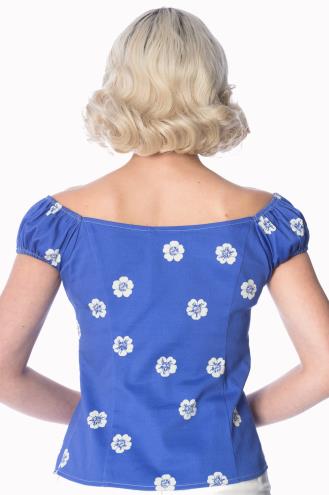 Banned Tutti Fruity Flower Top