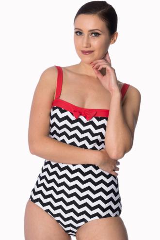 Banned Black Coffee One Piece Swimsuit