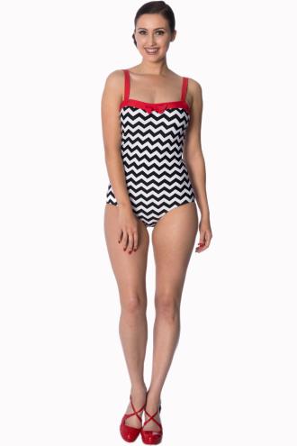 Banned Black Coffee One Piece Swimsuit