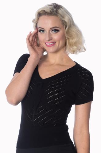 Banned Patricia Piontelle Top - Black, Navy or White