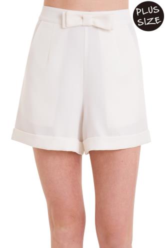 Banned Betsy Plus Size Shorts - Navy or White 