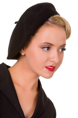 Banned Claire Vintage Retro Beret Hat