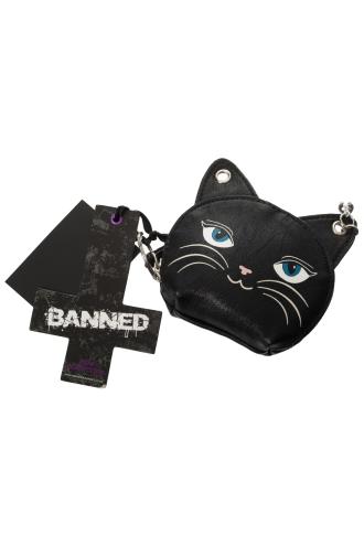 Banned Feminine Feline Cat Purse