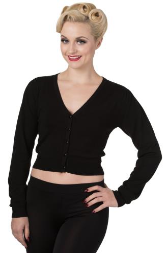 Banned Little Luxury Cropped Cardigan - Available in 7 Colours