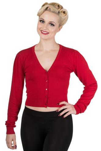 Banned Little Luxury Cropped Cardigan - Available in 7 Colours