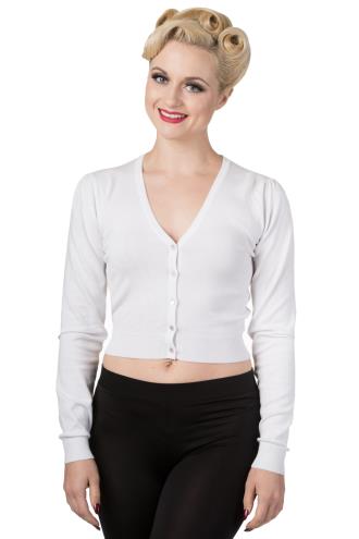 Banned Little Luxury Cropped Cardigan - Available in 7 Colours