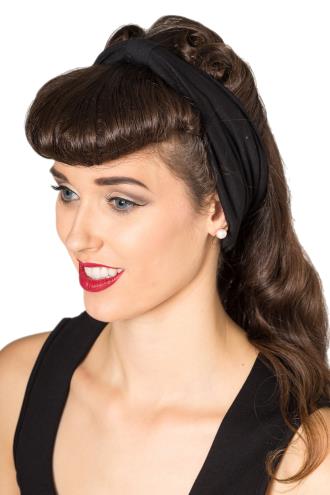 Banned No Talking Vintage Retro Headband - Red, Black or Purple