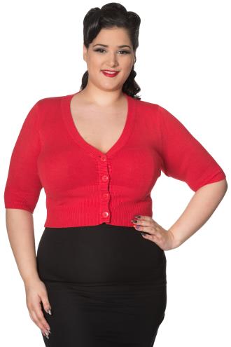 Banned Overload PLUS SIZE Cropped Cardigan