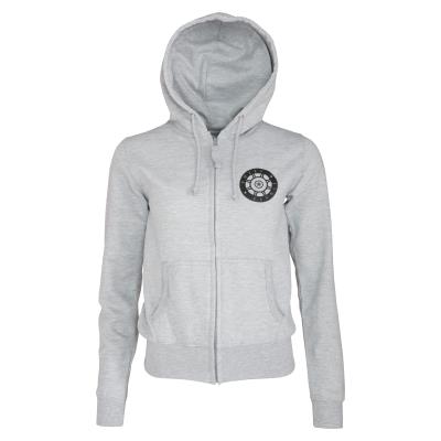 Sweet80 Disco Sucks Long Sleeved Zip Hoodie - Grey