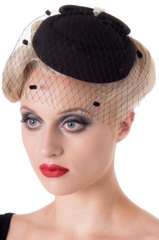 Banned Judy Pillbox Hat