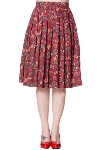 Banned Autumn Leaves Skirt