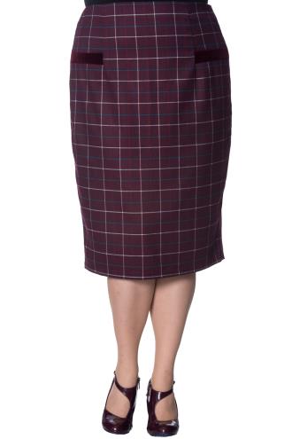 Banned Maddy Pencil Skirt - Plus Size