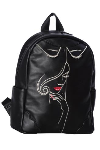 Banned Model Face Backpack