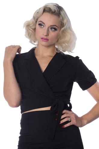 Banned Happy Days Wrap Top
