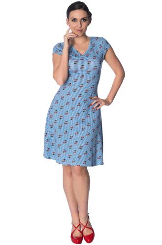 Banned Cherry Love Cap Sleeve Dress