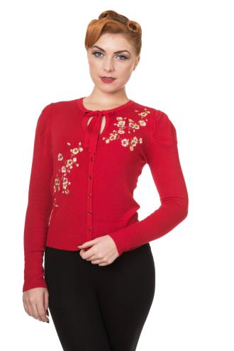 Banned Last Dance Cropped Cardigan - Available In 4 Colours