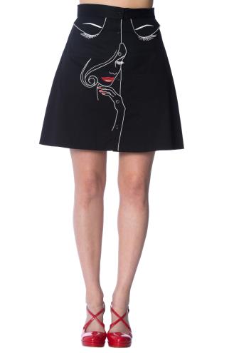 Banned Model Face Skirt