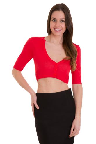 Banned Bobby Basic Cardigan - Available in 16 colours 