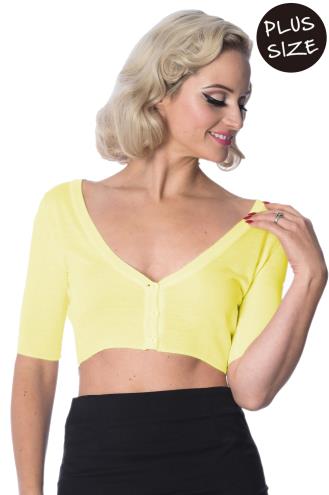 Banned Bobby Basic Cardigan - Available in 16 colours 