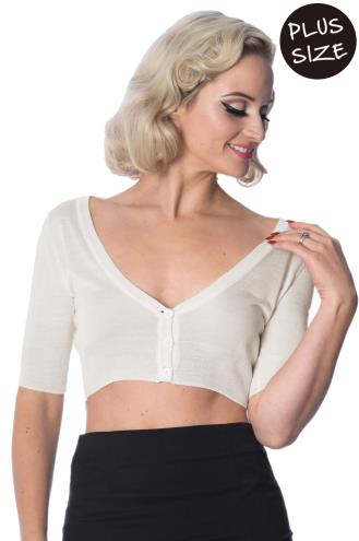 Banned Bobby Basic Cardigan - Available in 16 colours 