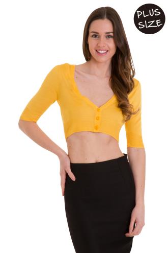 Banned Bobby Basic Cardigan - Available in 16 colours 