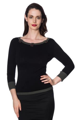 Banned Viveka Knitted Tab Top