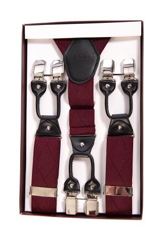 Dancing Days Rockabilly Braces - Black or Bordeaux