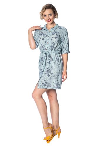 Dancing Days Santorini Dreams Relaxed Shirtdress