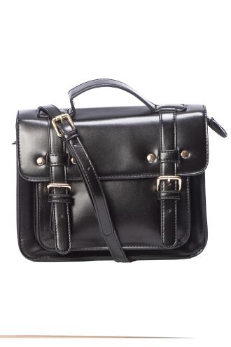 Lost Queen Womens Alternative Galatee Messenger Bag - Available in 3 Colours