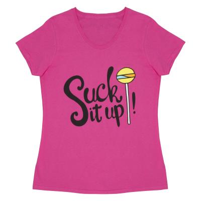 Sweet80 Suck It Up Tee - Pink or Black