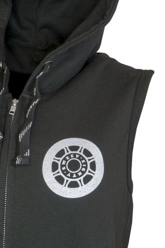 Sweet80 Suck It Up Sleeveless Zip Hoodie - Black