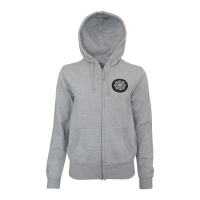 Sweet80 Suck It Up Long Sleeved Zip Hoodie - Heather Grey