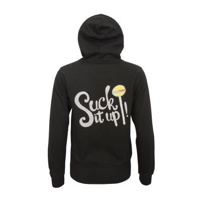 Sweet80 Suck It Up Long Sleeved Zip Hoodie - Black