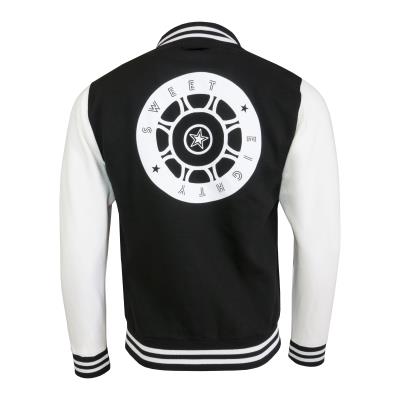 Sweet80 Disco Wheel Varsity Jacket - Black / White