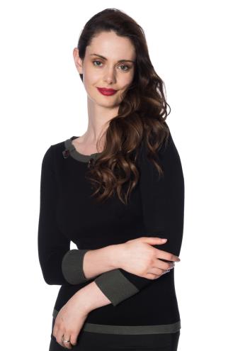 Banned Viveka Knitted Tab Top